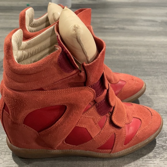 Isabel Marant Suede Sneakers - Picture 2 of 7